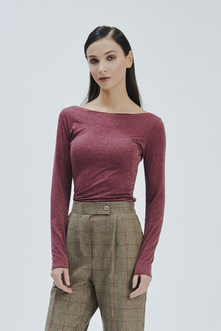 T-SHIRT MISTO CASHMERE RIGA LUREX