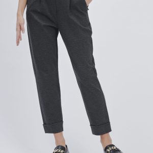 CHINOS WITH ELASTICATED PLEATS |