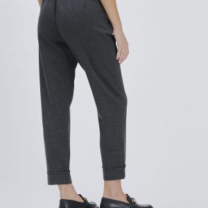 CHINOS WITH ELASTICATED PLEATS |