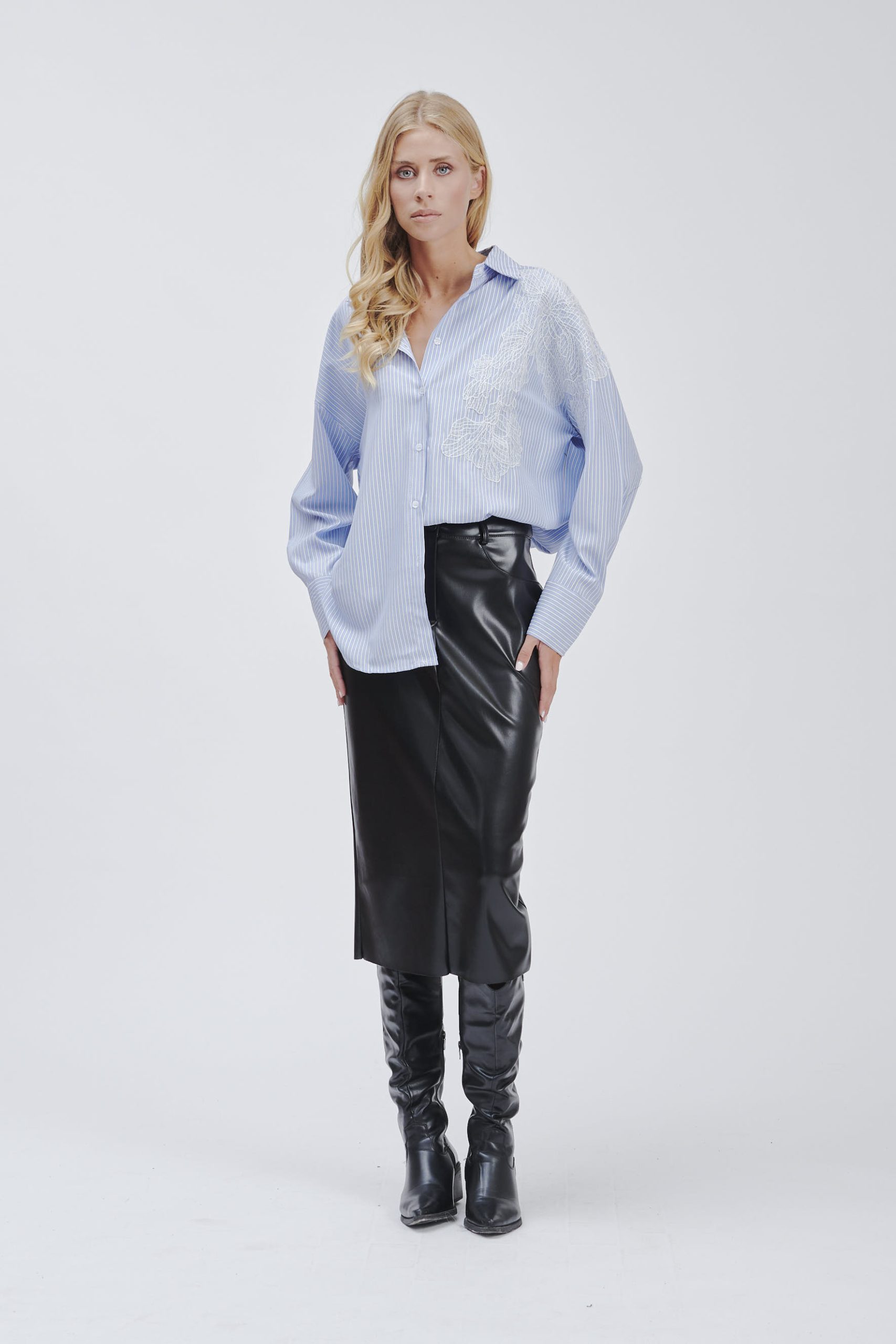 ECO-LEATHER LONGUETTE |