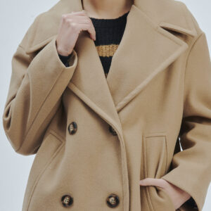 CAPPOTTO DOPPIOPETTO IN PANNO |