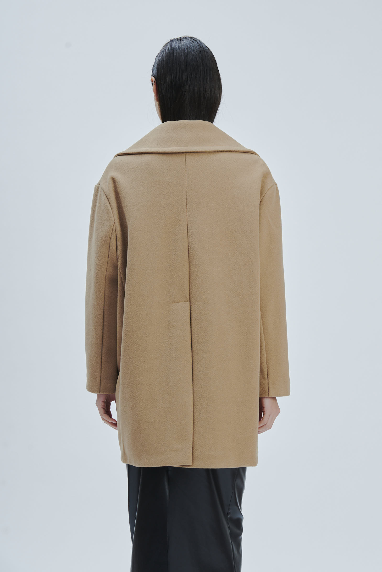 CAPPOTTO DOPPIOPETTO IN PANNO |