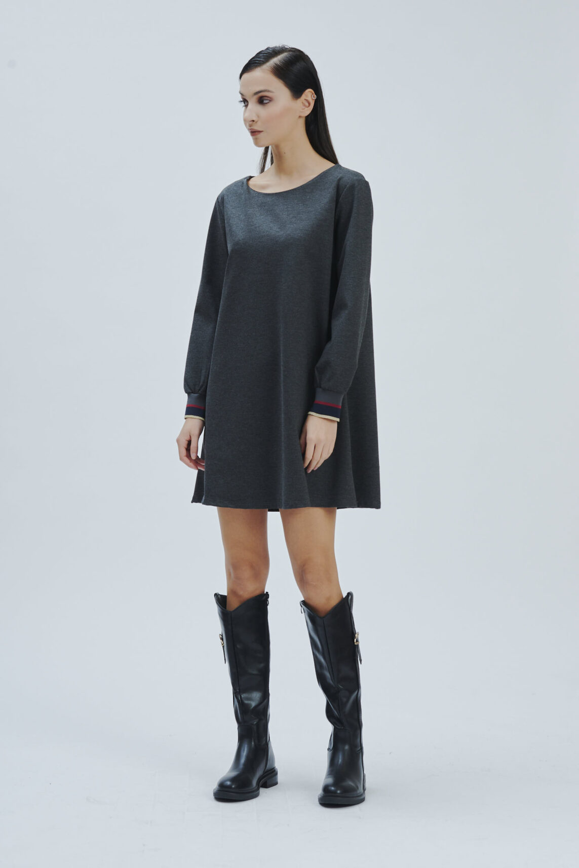 FLEECE DRESS DETAILS