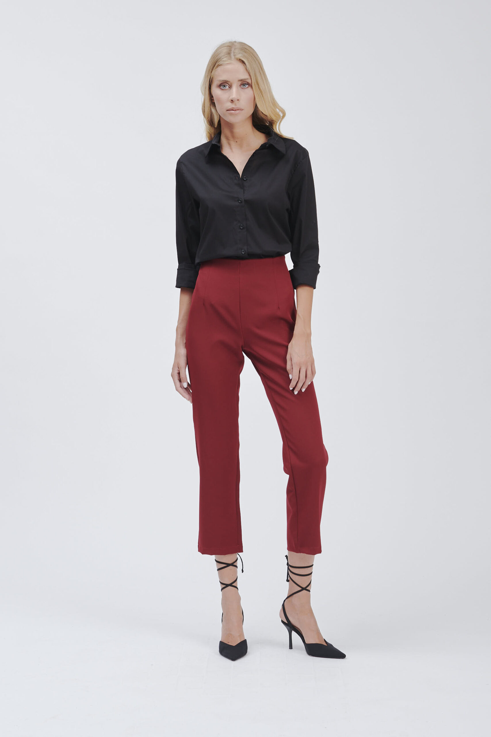 FD202-PANTA-ZIP-LATERALE-TEX-TECNICO-BORDEAUX-1851 PANTALONI ZIP LATERALE |