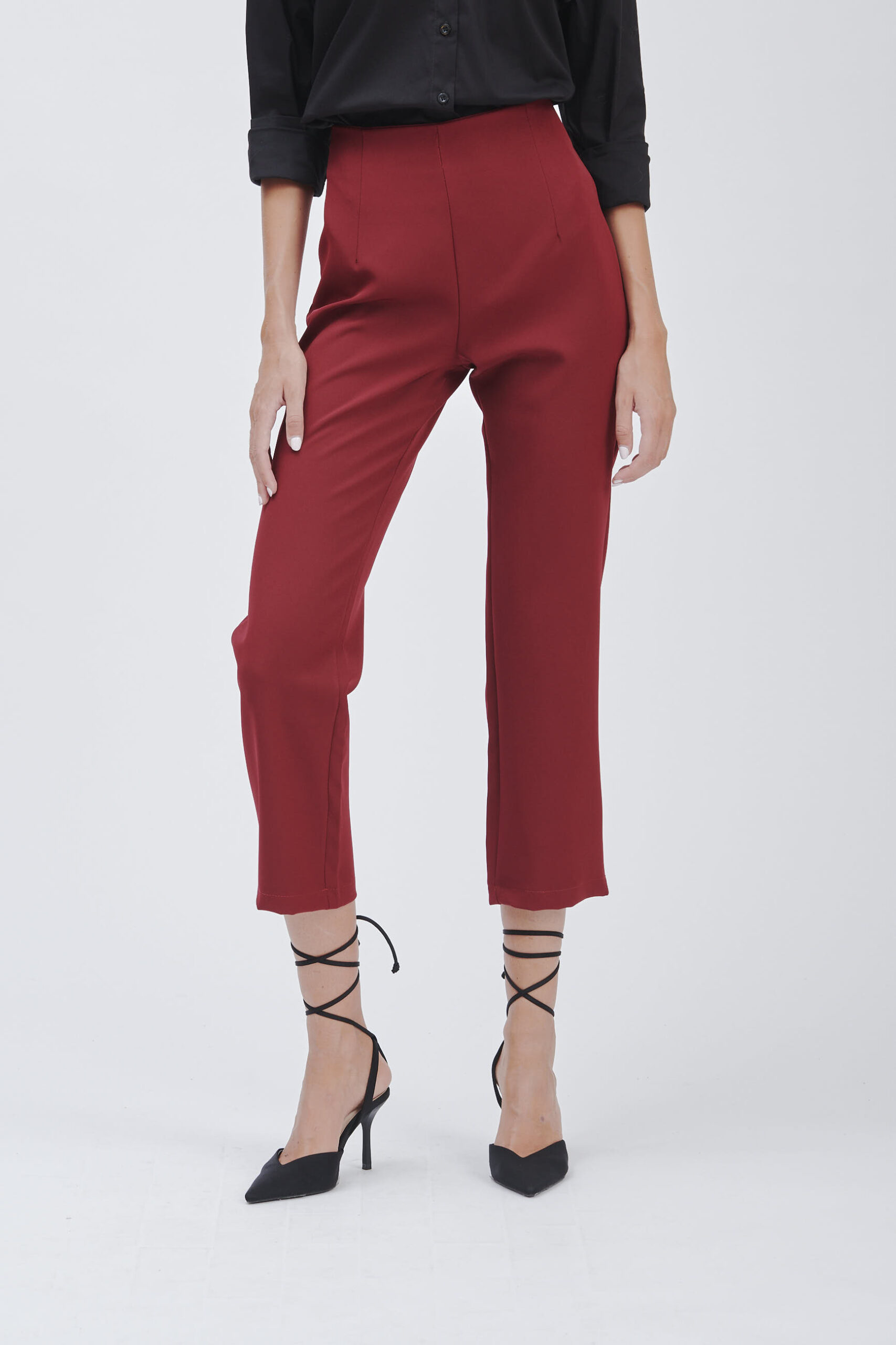 FD202-PANTA-ZIP-LATERALE-TEX-TECNICO-BORDEAUX-1853 PANTALONI ZIP LATERALE |