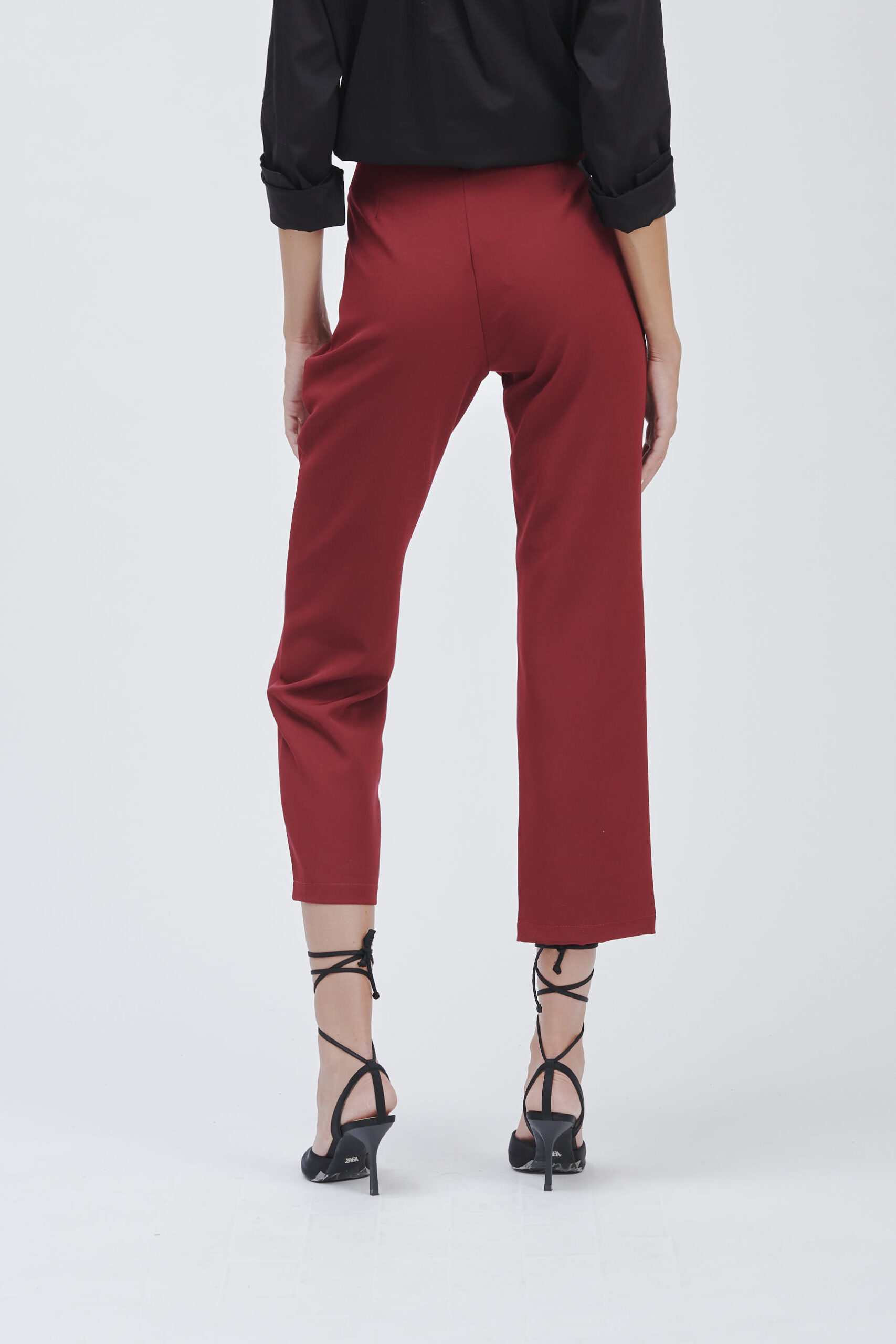 FD202-PANTA-ZIP-LATERALE-TEX-TECNICO-BORDEAUX-1857 PANTALONI ZIP LATERALE |