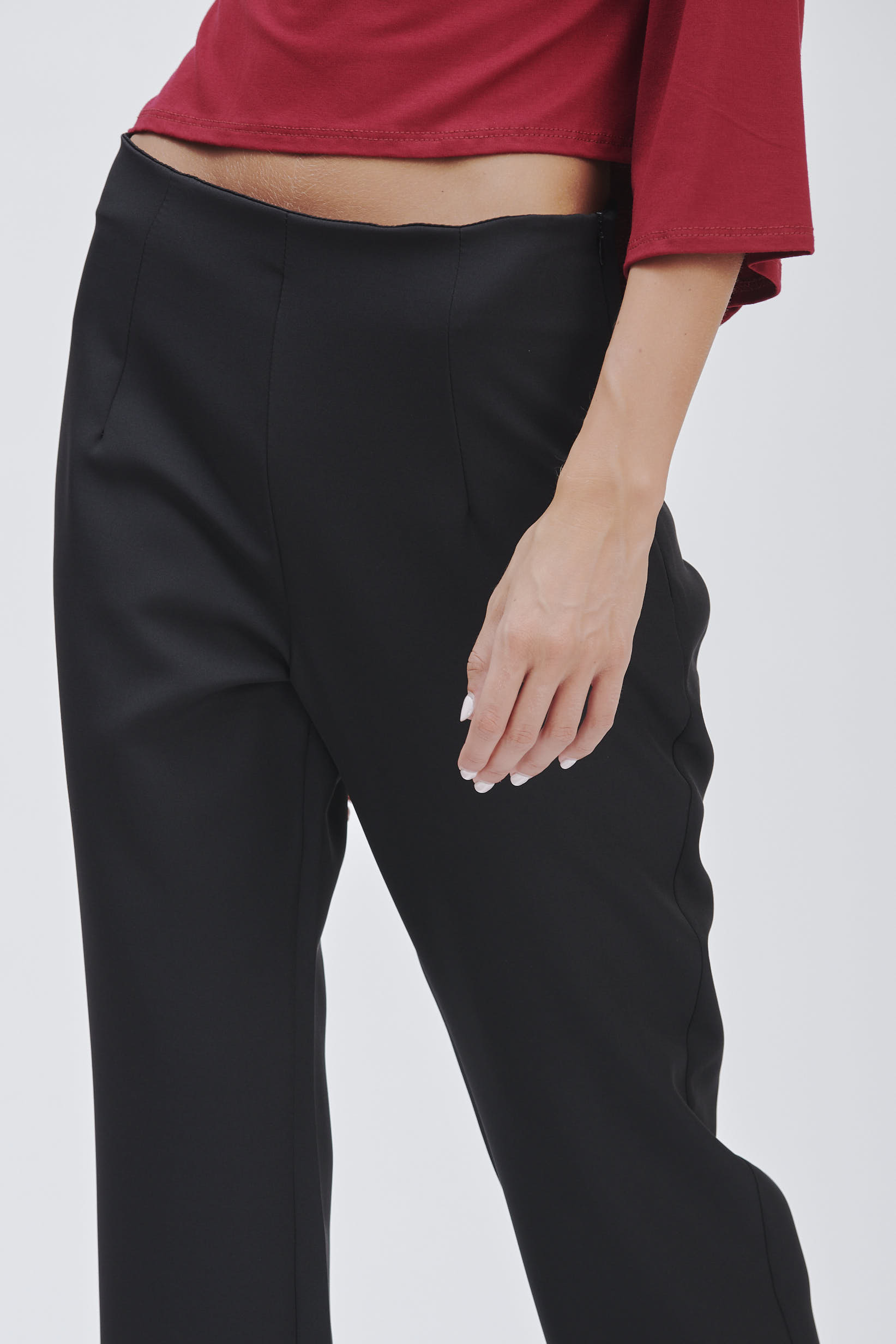 FD202-PANTA-ZIP-LATERALE-TEX-TECNICO-NERO-1843 PANTALONI ZIP LATERALE |