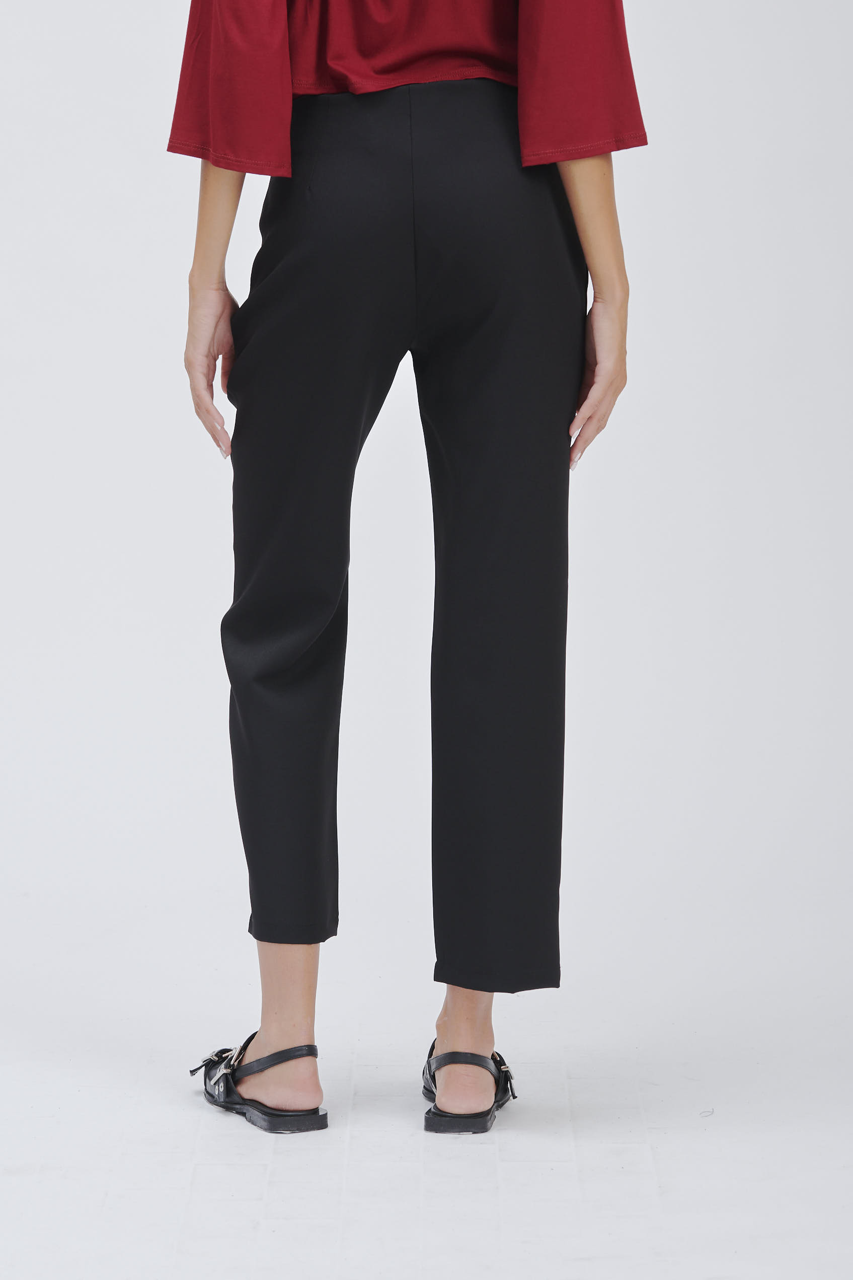 FD202-PANTA-ZIP-LATERALE-TEX-TECNICO-NERO-1844 PANTALONI ZIP LATERALE |