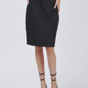 FD204-GONNA-TEX-TECNICO-NERO-1891 GONNA TUBINO IN TESSUTO TECNICO |