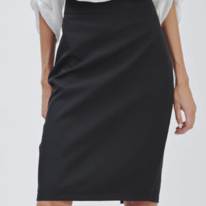 FD204-GONNA-TEX-TECNICO-NERO-1895 GONNA TUBINO IN TESSUTO TECNICO |