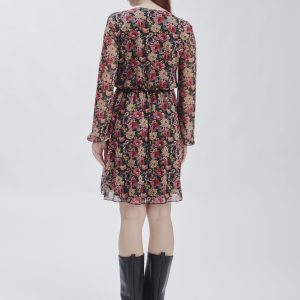 ABITO CORTO TULLE FIORI |