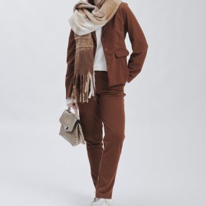 GERADE HOSE AUS CRÊPE |