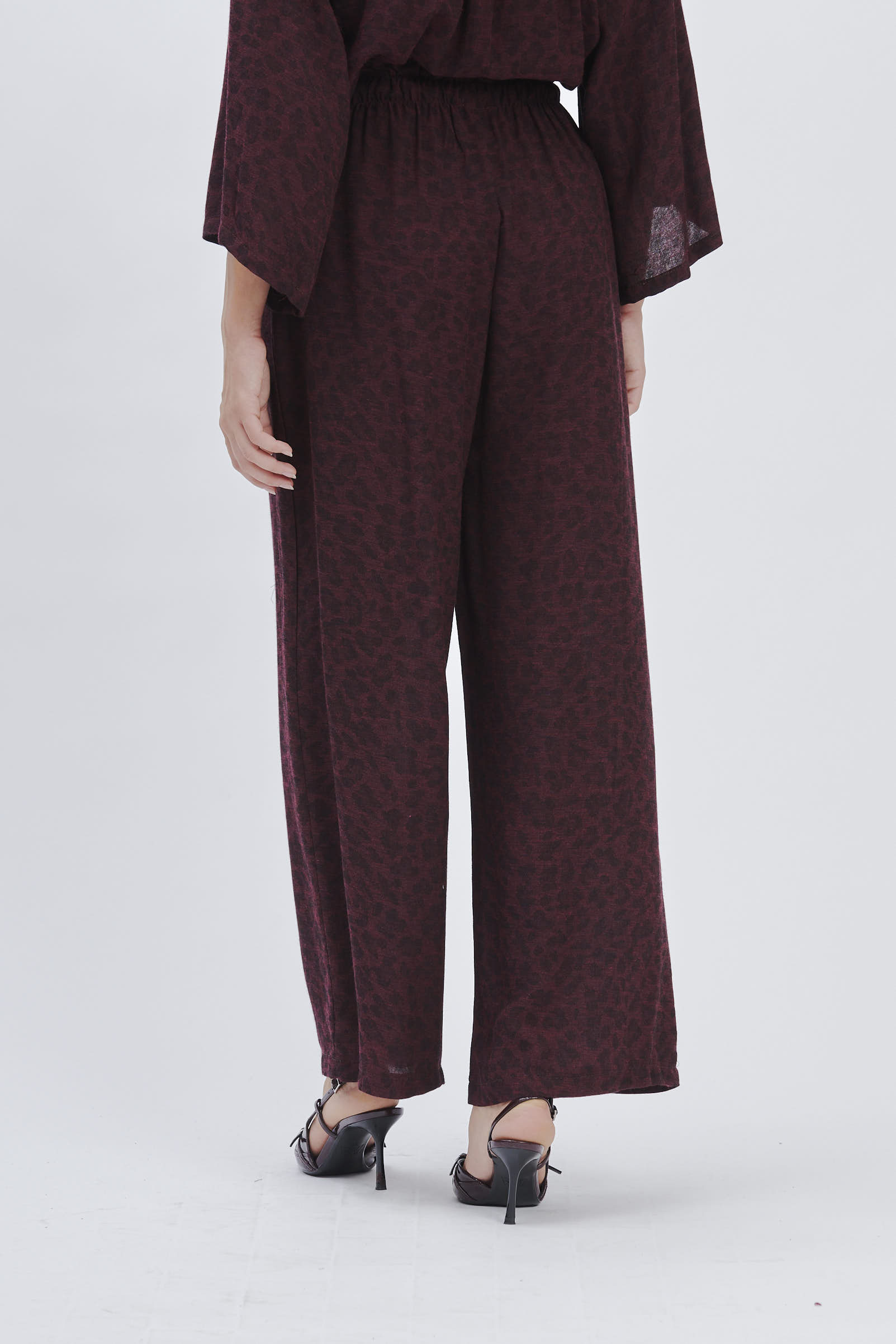 FD255_PANTA-FLUIDO-ANIMALIER-VISCOSA_BORDEAUX-2207 PANTALONI FLUIDI ANIMALIER |