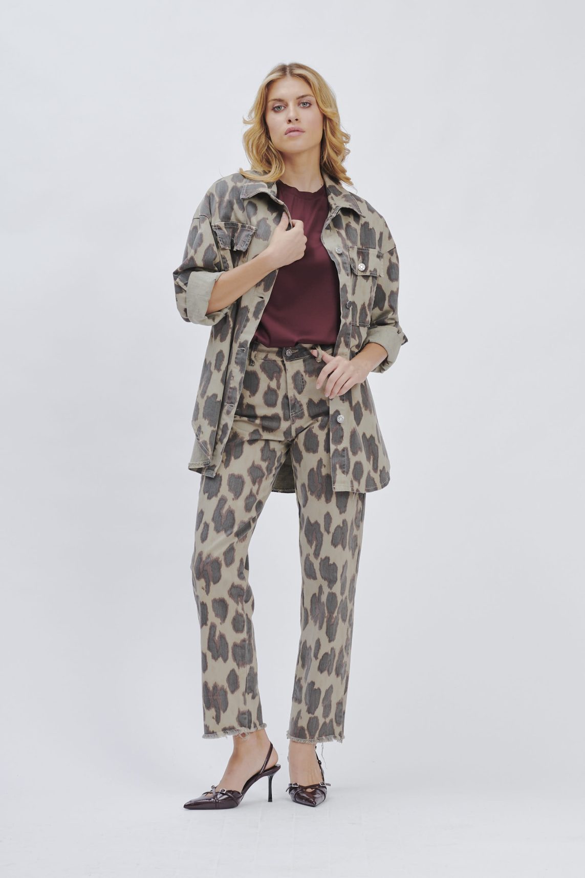 PANTALONI STAMPA COW