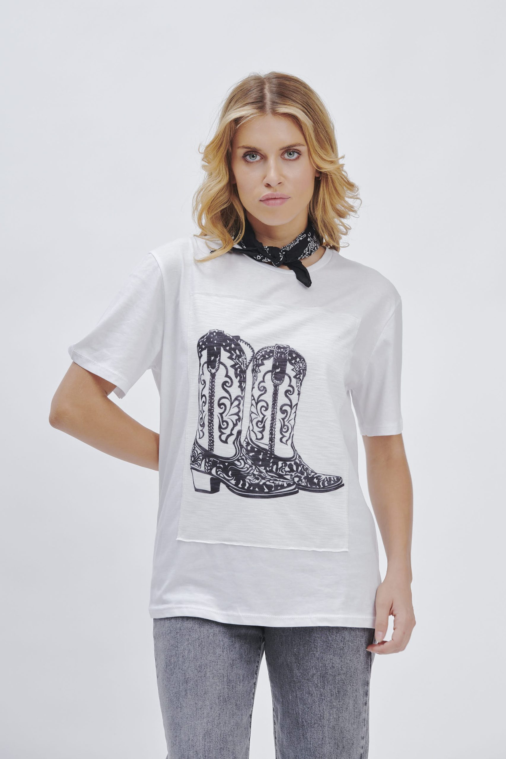 T-SHIRT STAMPA TEXANI |