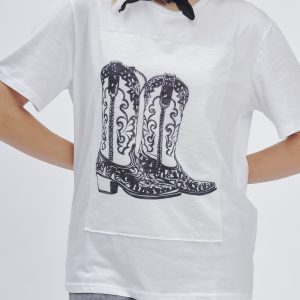T-SHIRT STAMPA TEXANI |