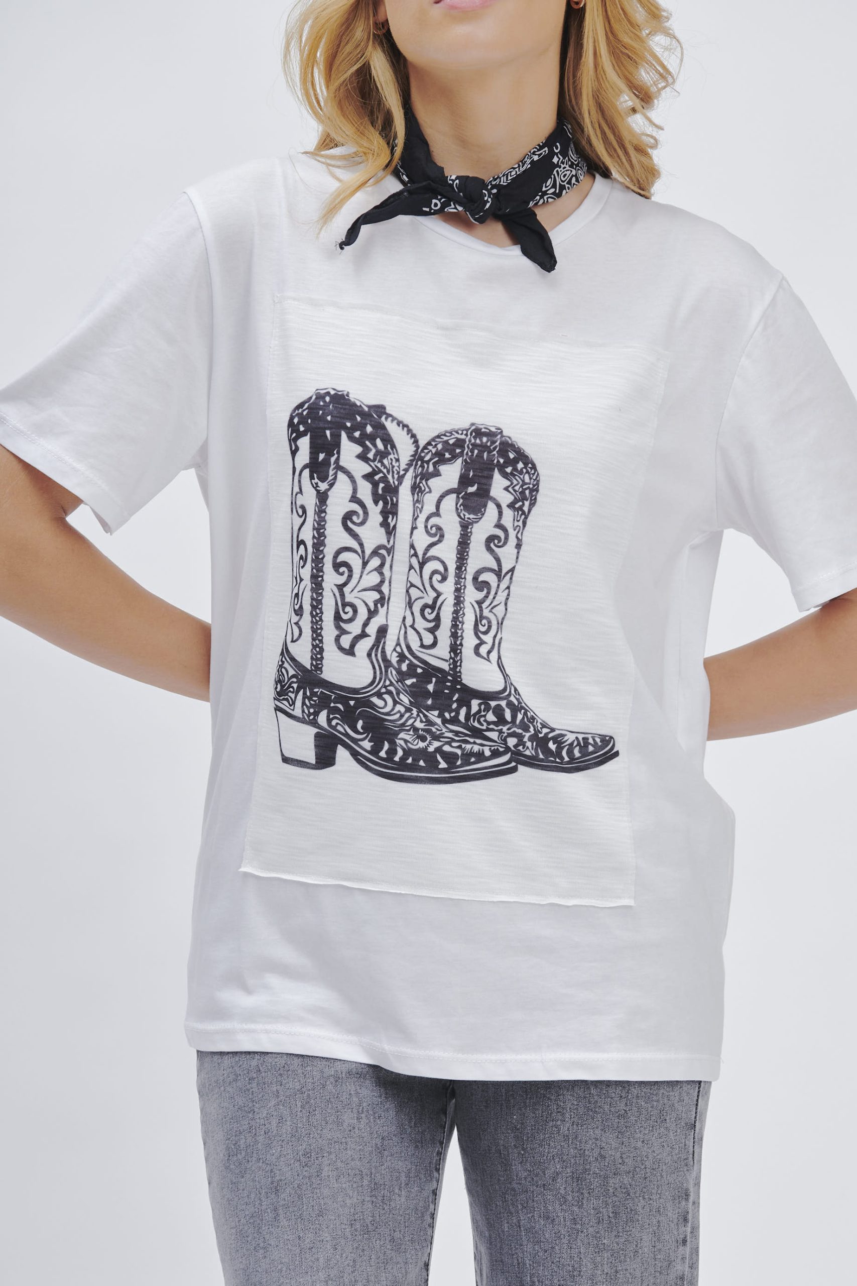 T-SHIRT STAMPA TEXANI |