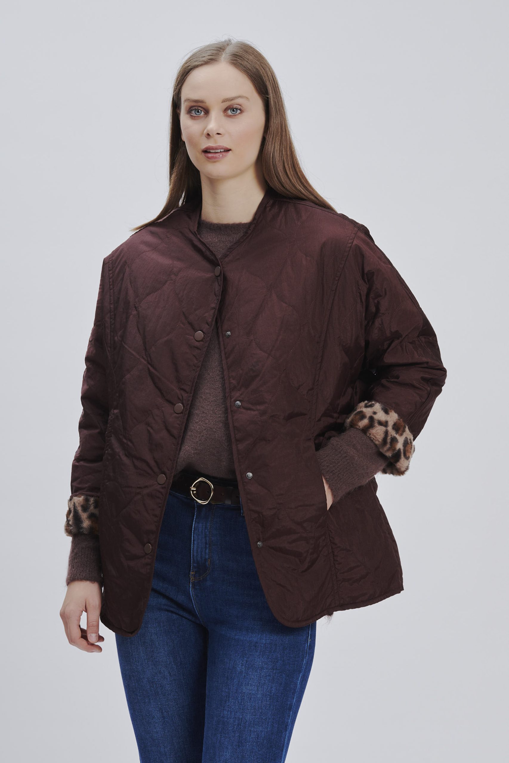 FD282-DOPPELSTEPPJACKE-T. MORO-1445 STEPPJACKE |