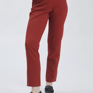 FD290-PANTA-P.MILANO-TRAMA-DIAGONALE-BRUCIATO-407 PANTALONE CON ELASTICO TRAMA DIAGONALE |