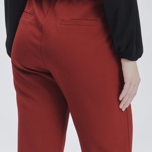 FD290-PANTA-P.MILANO-TRAMA-DIAGONALE-BRUCIATO-416 PANTALONE CON ELASTICO TRAMA DIAGONALE |