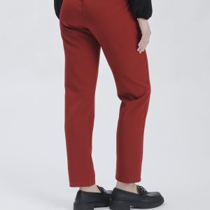 FD290-PANTA-P.MILANO-TRAMA-DIAGONALE-BRUCIATO-417 PANTALONE CON ELASTICO TRAMA DIAGONALE |