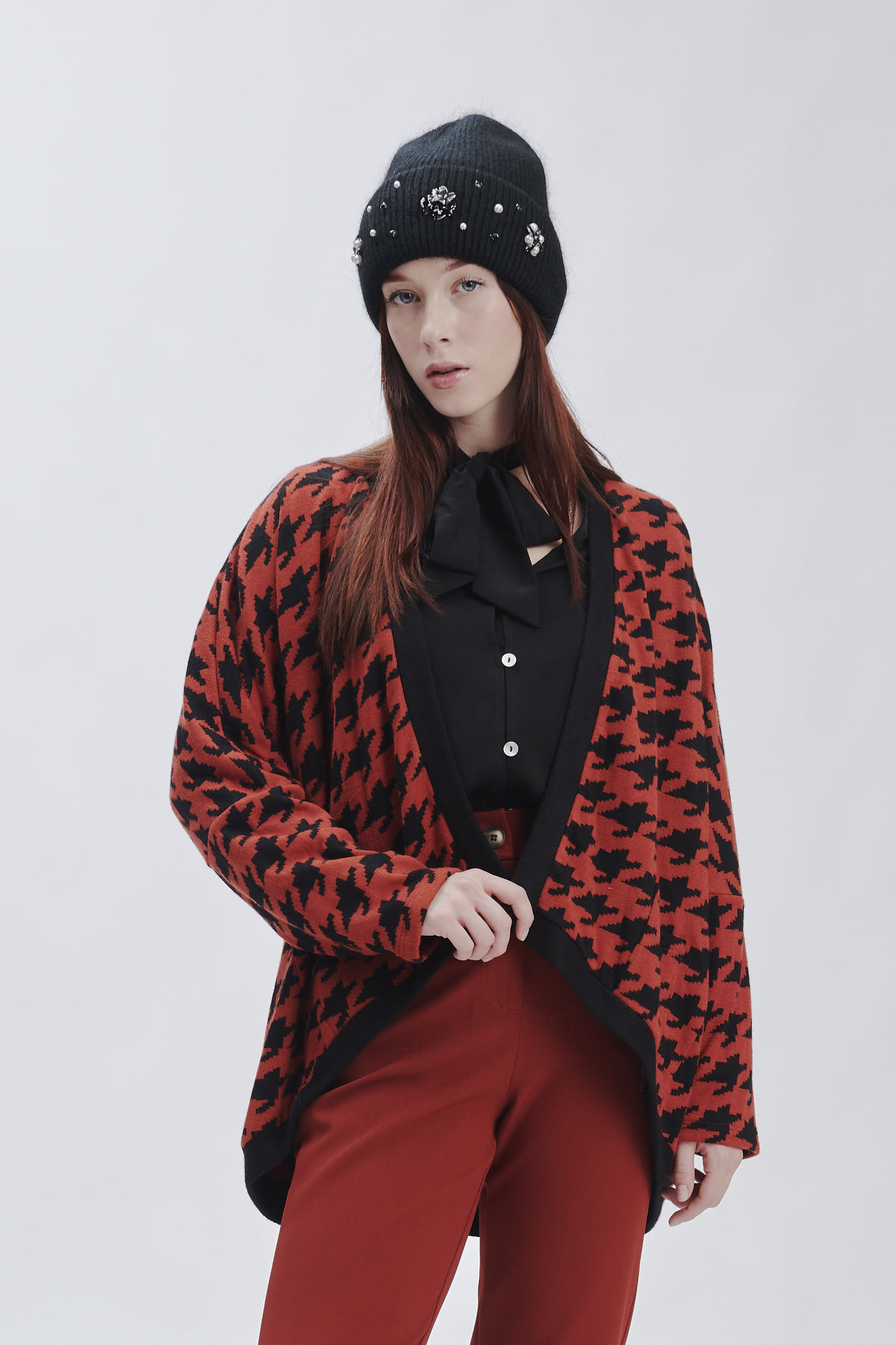 FD291-MAXI-STRICKJACKE-GEBRANNT-427 MAXI STRICKJACKE |