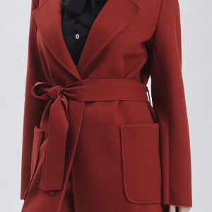FD292-BURNT-WOOL-MIXED-COAT-446 WOOL BLEND COAT |