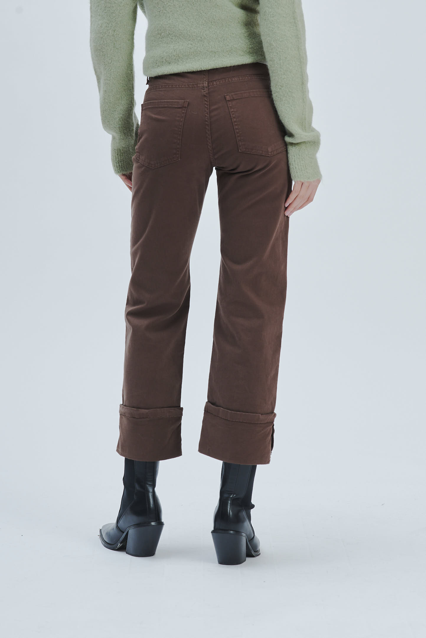 PANTALONE DENIM RISVOLTO |