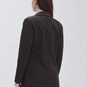 FD355-HAND-JACKET-WOOL-T. MORO-855 LONG ONE-BUTTON JACKET |