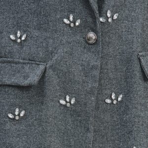 FD382-GIACCA-VON-APPLICAZIONI-CRISTAL-GRIGIO-725-1 JACKE MIT CRISTAL-APPLIKATION |