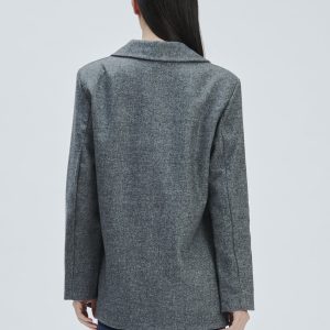 FD382-GIACCA-VON-APPLICAZIONI-CRISTAL-GRIGIO-726-1 JACKE MIT CRISTAL-APPLIKATION |