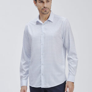 CAMICIA TAILORED MICRO STAMPA |