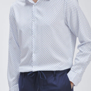 CAMICIA TAILORED MICRO STAMPA |