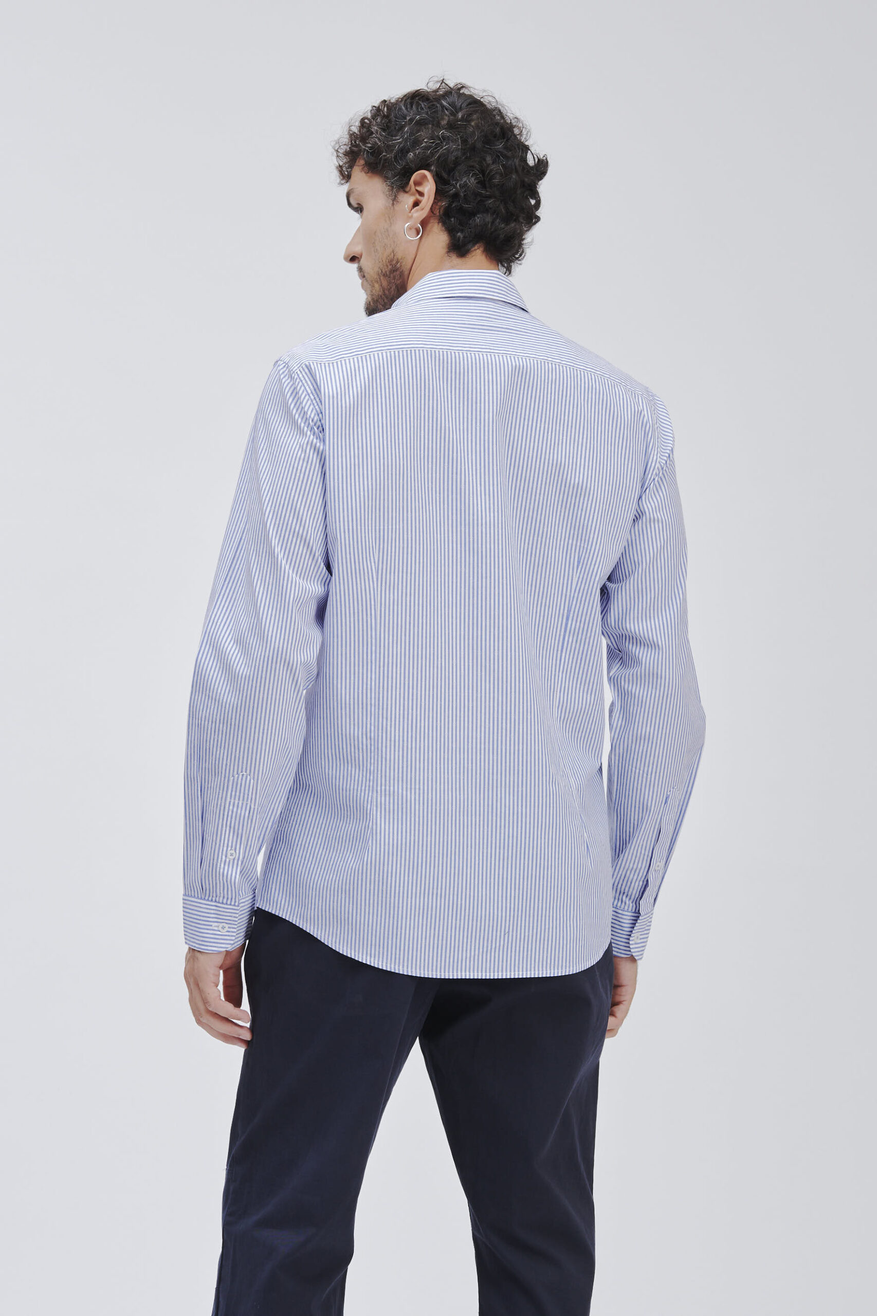 CAMICIA TAILORED A RIGHE |