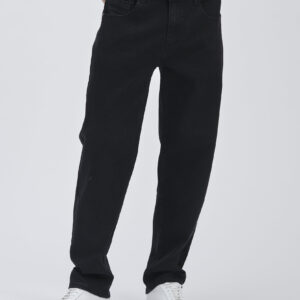 FU134-5-PKT-GERADES-BEIN-SCHWARZ-1422 STRETCH-JEANS MIT GERADEM BEIN |