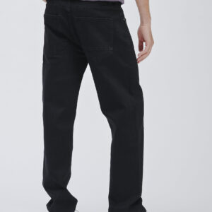 FU134-5-PKT-BEIN-GERADE-SCHWARZ-1424 STRETCH-JEANS MIT GERADEM BEIN |