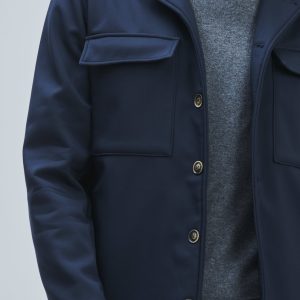 FU153-JACKET-COUPLED-POCKETS-NAVY-737 POCKET JACKET |
