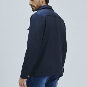 FU153-JACKET-COUPLED-POCKETS-NAVY-740 POCKET JACKET |
