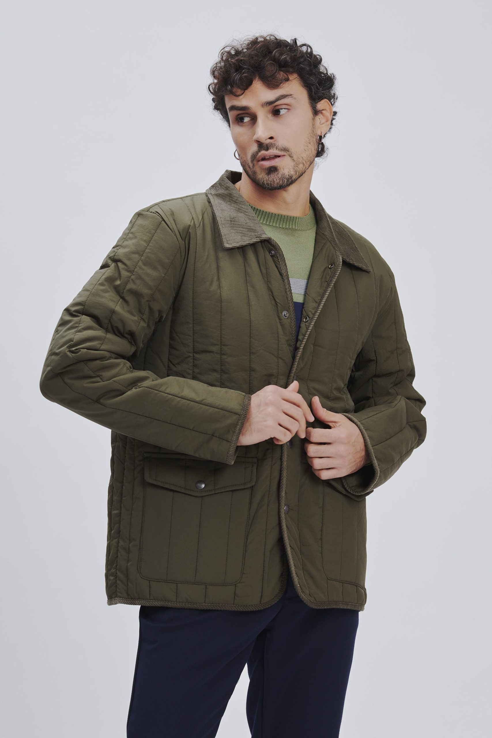 FU180-MILITÄR-STEPPJACKE-1557 STEPPJACKE |