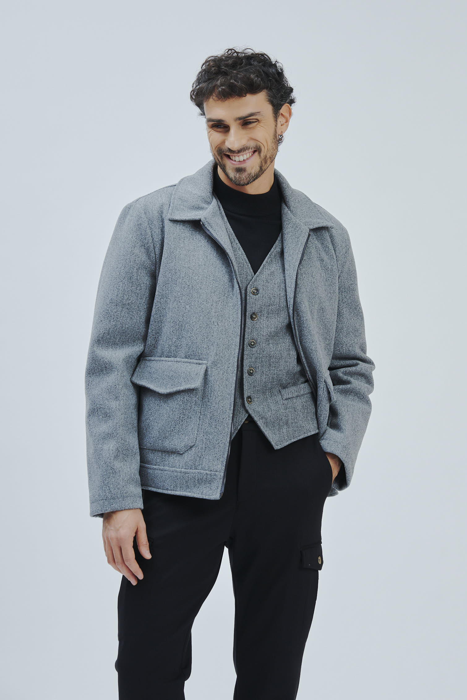QUILTED CLOTH JACKET