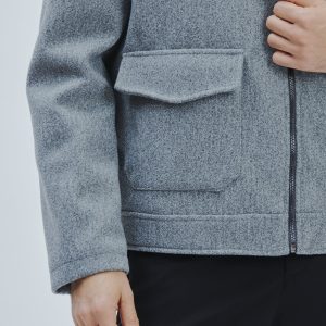 GESTEPPTE STOFFJACKE |