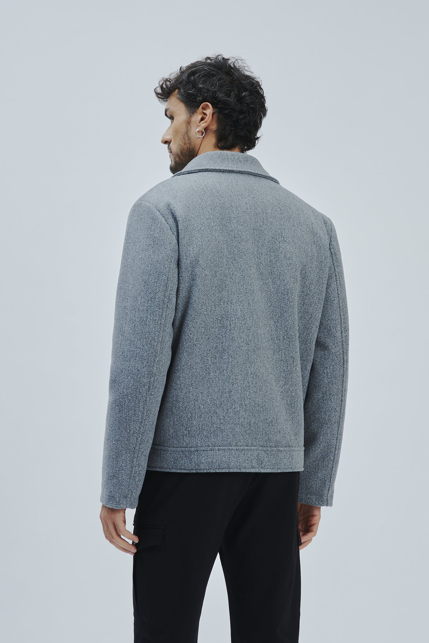 GESTEPPTE STOFFJACKE |
