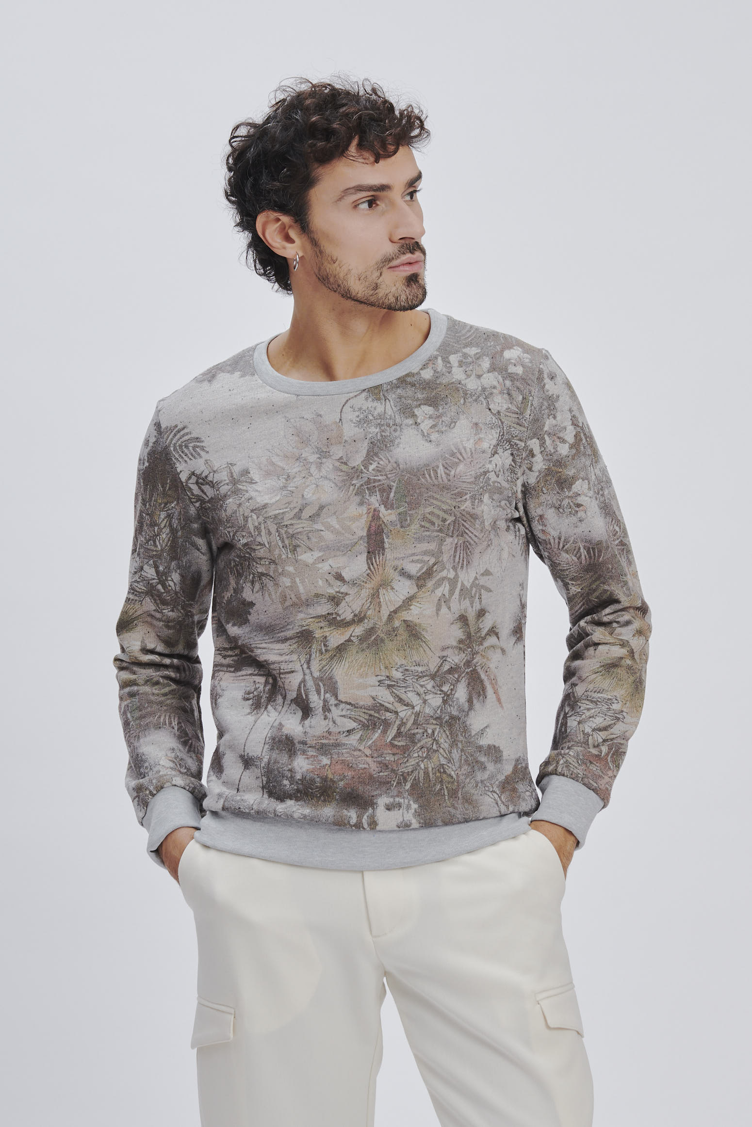 BEDRUCKTES SWEATSHIRT