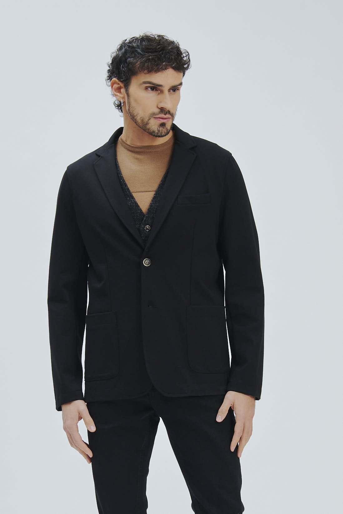 JACKE MIT MILANO-STICH
