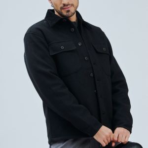 fu179-cappotto-camicia-nero CAPPOTTO CAMICIA |