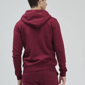 FELPA ZIP CAPPUCCIO |
