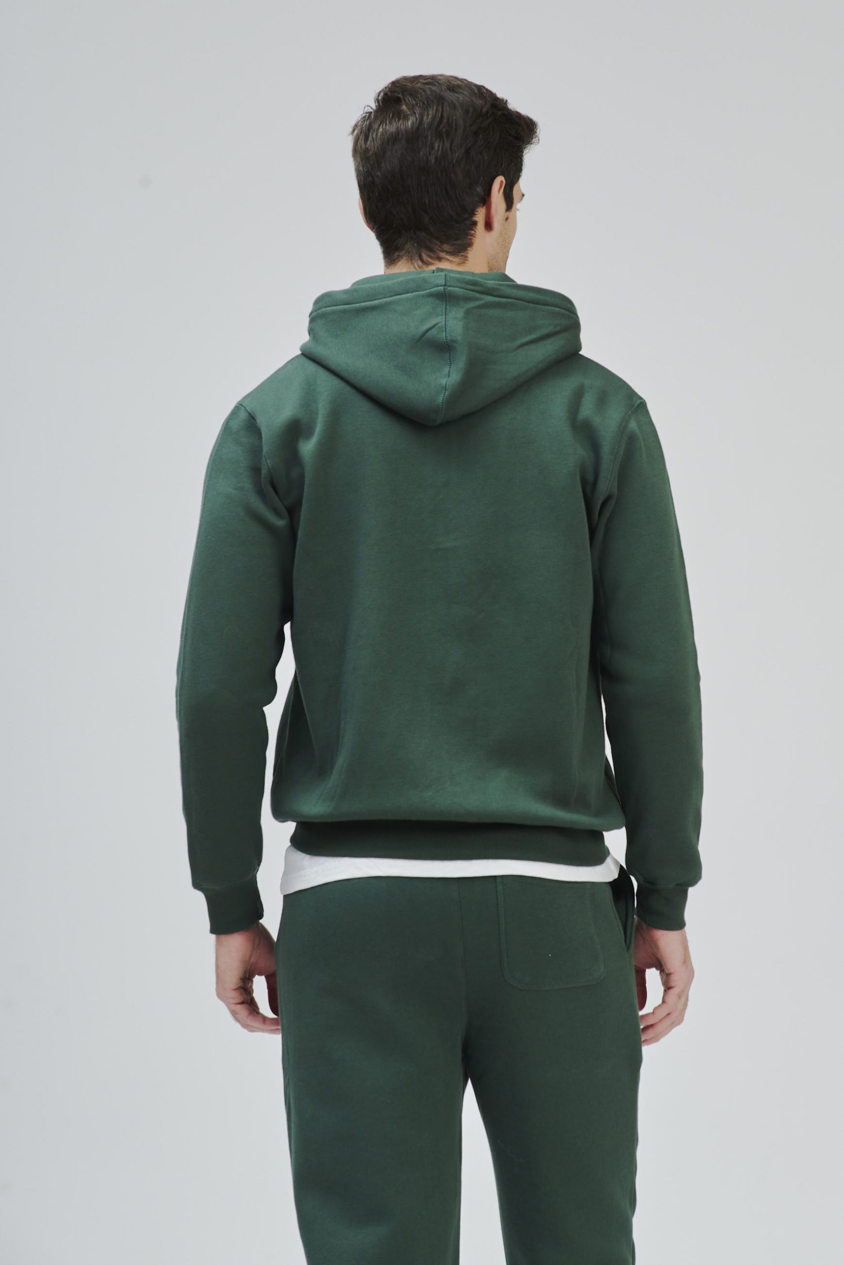 FELPA ZIP CAPPUCCIO |