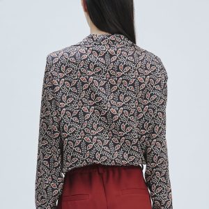 ETHNIC PRINT BLOUSE |