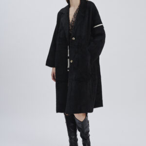FD173-ÜBER-VISKOSE-MANTEL-BAND-SCHWARZ-882 OVERSIZE-MANTEL AUS PLÜSCH |