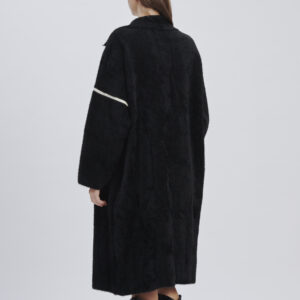 FD173-MANTEL-ÜBER-VISKOSE-BAND-SCHWARZ-890 OVERSIZE-MANTEL AUS PLÜSCH |